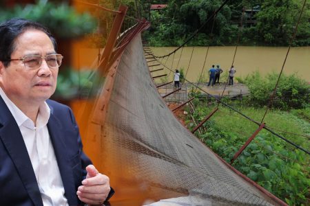 Ăn bạo, cầu đứt, cán bộ rớt xuống vực!