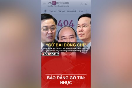 BÁO ĐẢNG GỠ TIN: NHỤC