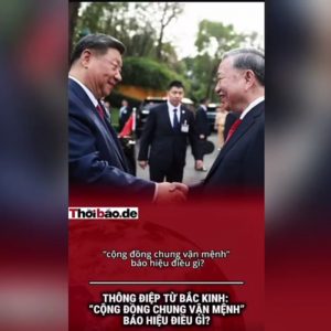 THÔNG ĐIỆP TỪ BẮC KINH: “CỘNG ĐỒNG CHUNG VẬN MỆNH” BÁO HIỆU ĐIỀU GÌ?