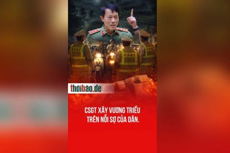 CSGT Xây Vương Triều Trên Nỗi Sợ Của Dân.