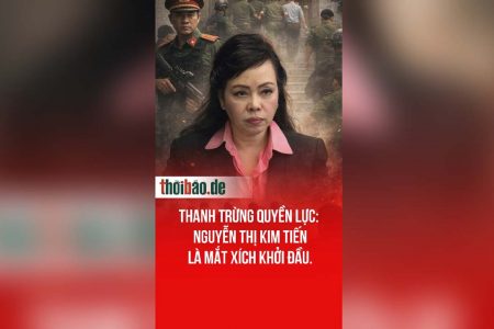 Thanh trừng quyền lực: Nguyễn Thị Kim Tiến là mắt xích khởi đầu.