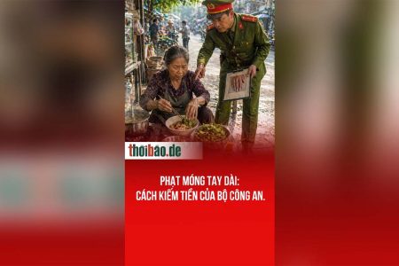 Phạt móng tay dài: Cách kiếm tiền của Bộ Công An.