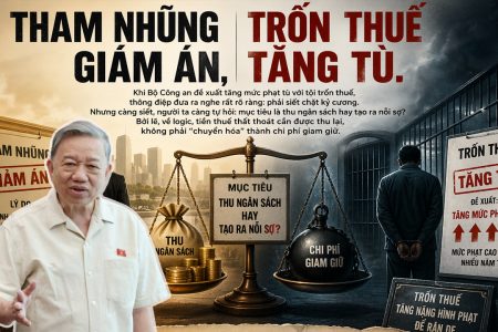 Tham nhũng giảm án, trốn thuế tăng tù.