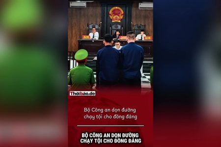 Bộ Công An dọn đường chạy tội cho Đồng Đảng.