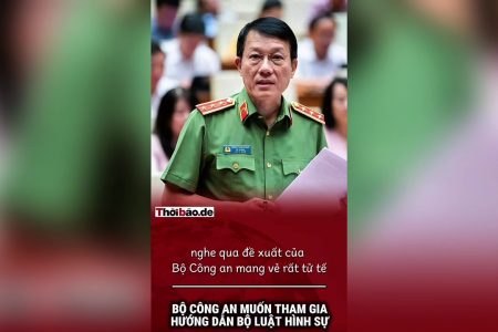 Bộ Công an muốn tham gia hướng dẫn Bộ luật Hình sự.