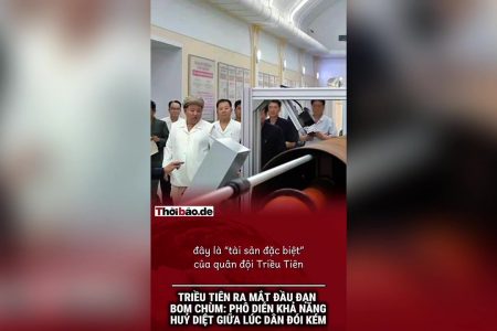 Triều Tiên ra mắt đầu đạn bom chùm: Phô diễn khả năng hủy diệt giữa lúc dân đói kém.