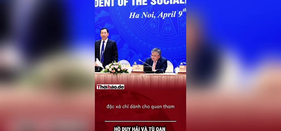 Hồ Duy Hải Và Tù Oan Chờ Đặc Xá Vô Vọng – Đặc Xá Chỉ Dành Cho Quan Tham.