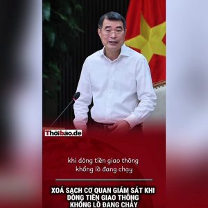 Xóa sạch cơ quan giám sát khi dòng tiền giao thông khổng lồ đang chảy.