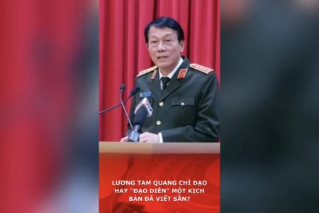 Lương Tam Quang chỉ đạo hay “đạo diễn” một kịch bản đã viết sẵn?