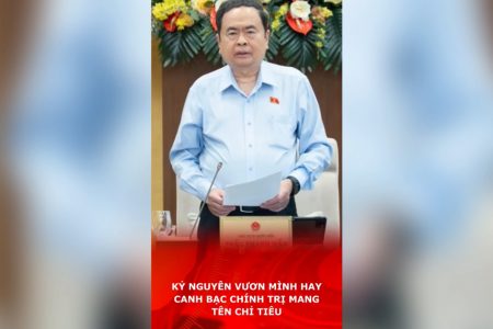 Kỷ nguyên vươn mình hay canh bạc chính trị mang tên chỉ tiêu.