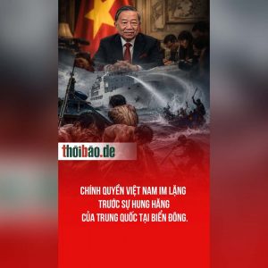 Chính quyền Việt Nam im lặng trước sự hung hăng của Trung Quốc tại Biển Đông.