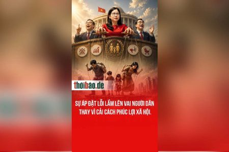 Sự áp đặt lỗi lầm lên vai người dân thay vì cải cách phúc lợi xã hội.