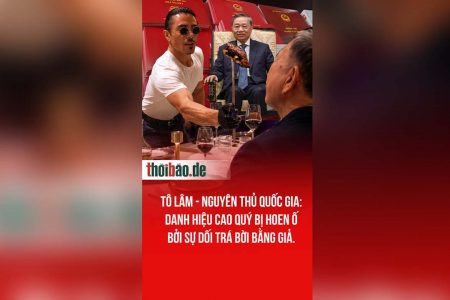 Tô Lâm – Nguyên thủ Quốc gia: Danh hiệu cao quý bị hoen ố bởi sự dối trá bời bằng giả.