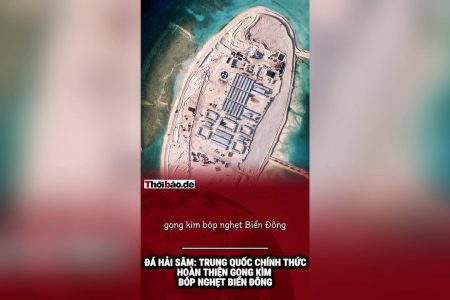 Đá Hải Sâm: Trung Quốc chính thức hoàn thiện gọng kìm bóp nghẹt Biển Đông