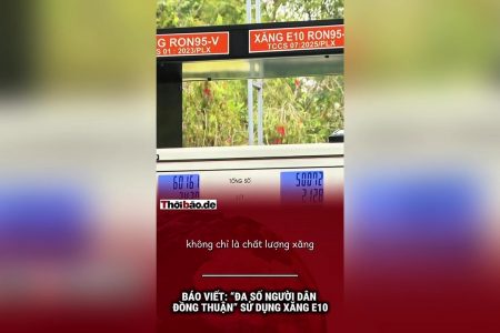 Báo viết „Đa số người dân đồng thuận“ sử dụng xăng E10