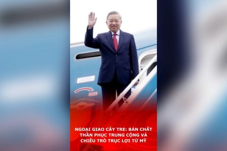 Ngoại giao cây tre: Bản chất thần phục Trung Cộng và chiêu trò trục lợi từ Mỹ.