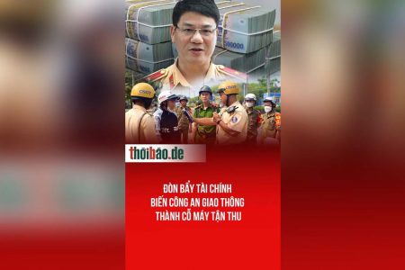 Đòn bẩy tài chính biến công an giao thông thành cỗ máy tận thu