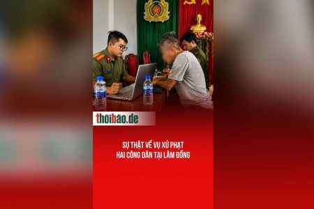 Sự thật về vụ xử phạt hai công dân tại Lâm Đồng