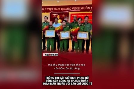 Thông tin bắt giữ nghi phạm nổ súng của Công an TP.HCM hoàn toàn mâu thuẫn với báo chí quốc tế