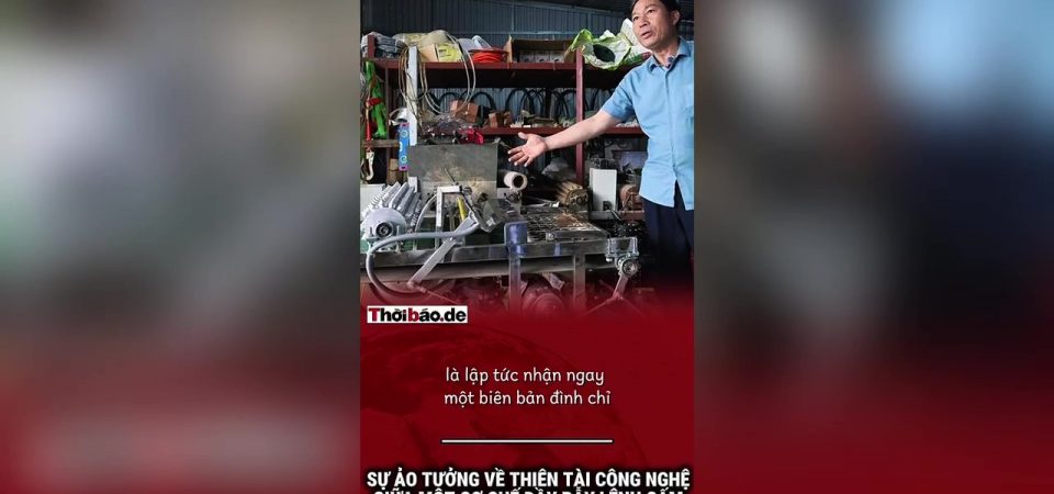 Sự ảo tưởng về thiên tài công nghệ giữa một cơ chế đầy rẫy lệnh cấm