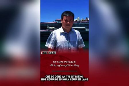 Chế độ công an trị bịt miệng một người để ép ngàn người im lặng