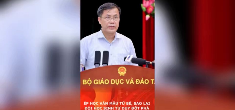 Ép học văn mẫu từ bé, sao lại đòi học sinh tư duy đột phá như Steve Jobs?