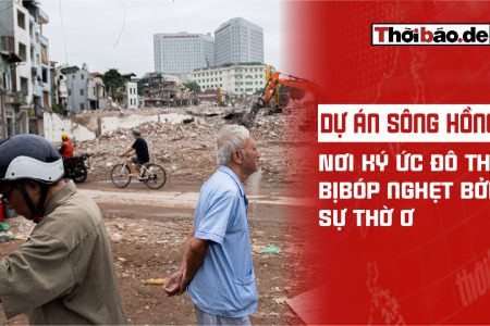 Dự án sông Hồng: Nơi ký ức đô thị bị bóp nghẹt bởi sự thờ ơ