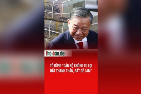 Tô Rừng “cán bộ không tư lợi rất thanh thản, rất dễ làm”