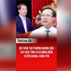 Bộ thêm Thứ trưởng nhưng dân chỉ thức tỉnh vì vụ nâng điểm Tuyên Quang, Hưng Yên