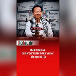 Phan Trung Can: Khi một cái tên trở thành “van xả” của mạng xã hội