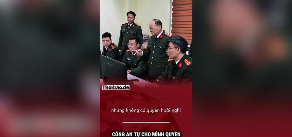 Công an tự cho mình quyền phán xét dư luận mạng