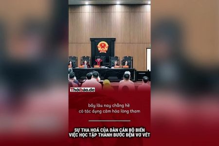 Sự tha hóa của dàn cán bộ biến việc học tập thành bước đệm vơ vét