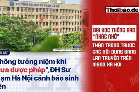 Hà Nội: Ba trường Đại Học cùng cảnh báo sinh viên về vụ Nguyễn Sỹ Cương