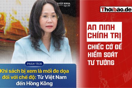 An ninh chính trị: Chiếc cớ để kiểm soát tư tưởng