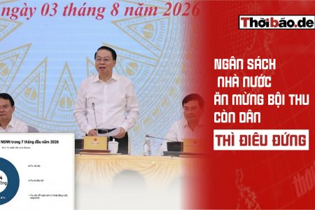 Ngân sách nhà nước ăn mừng bội thu, còn dân thì điêu đứng