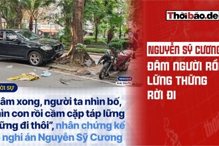 Nguyễn Sỹ Cương:  Đâm người rồi lững thững rời đi