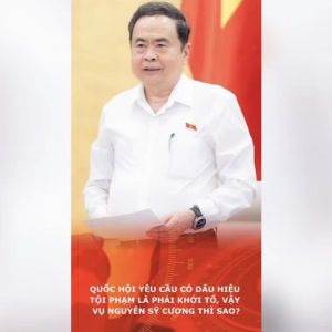 国会は、犯罪の兆候があれば起訴すべきだと求めているが、グエン・シー・クオン事件についてはどうなのか？