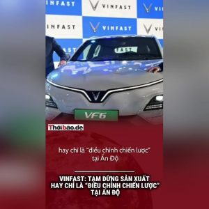 VinFast: ¿Suspensión de la producción o solo un «ajuste estratégico» en la India?