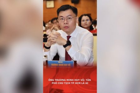 Ông Trương Minh Huy Vũ: Tân phó chủ tịch TP HCM là ai