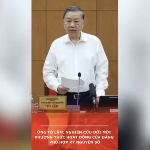 Ông Tô Lâm: Nghiên cứu đổi mới phương thức hoạt động của đảng phù hợp kỷ nguyên số