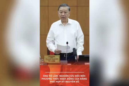 Ông Tô Lâm: Nghiên cứu đổi mới phương thức hoạt động của đảng phù hợp kỷ nguyên số