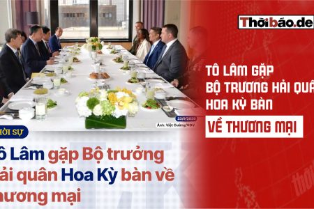 Tô Lâm gặp Bộ trương Hải quân Hoa Kỳ bàn về thương mại