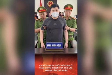 Vụ nữ sinh 14 tuổi tử vong ở Vĩnh Long: Phiên tòa trở lại sau ba lần trì hoãn