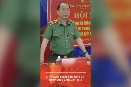 Khi trang Facebook công an nhập cuộc bằng ảnh chế