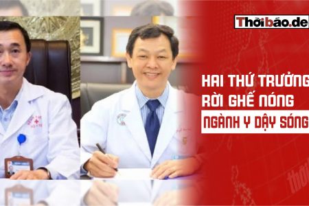 Hai thứ trưởng rời ghế nóng, ngành y dậy sóng