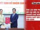 Ông Lưu Đình Phúc rời Cục Báo chí, chuyển ghế giữa lúc ngành xuất bản dậy sóng